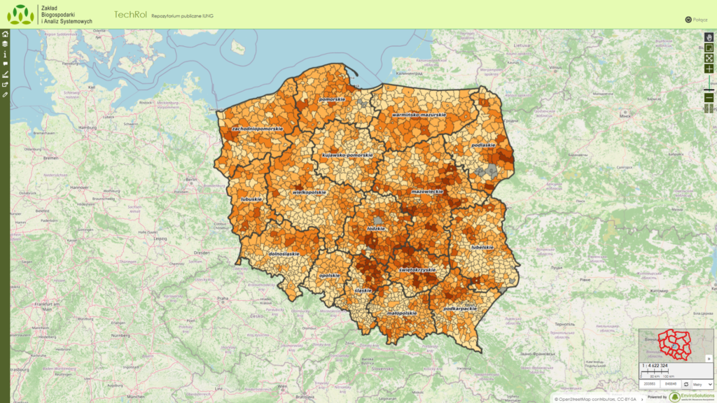 IUNG geoportal